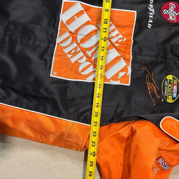 Vintage Chase Authentics Tony Stewart Home Depot Nascar Jacket Mens Sz Large - Picture 9 of 9